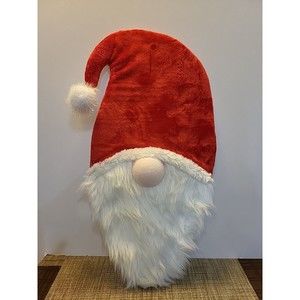 Handmade 22" Santa Gnome Door/Wall Hanging